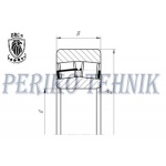 Self-aligning Double Row Roller Bearing 22206 CC/W33 P6 (53506) (BBC-R)