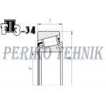 Tapered Roller Bearing 32310 P6 (7610) (GPZ-34)