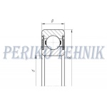 Deep Groove Ball Bearing 61900 2RS