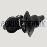 3 Pin Plastic Socket