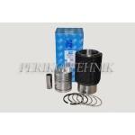 Engine Repair Kit T-40/T-25/T-16, THM, 2 oil rings, NEW TYPE (piston+liner+rings+finger) (THM)