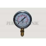 Pressure Gauge DN63 0-6 bar, 1/4" bottom fixing