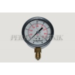 Pressure Gauge DN63 0-16 bar, 1/4" bottom fixing