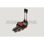 Hydraulic Valve 40L/min 2-sections, 2 floating (K16) (A-B 3/8"; P-T 1/2") (BADESTNOST)