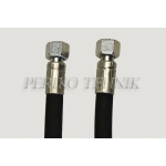 Hydraulic hose BSP 3/8", DN10, 330 bar, 2,3 m