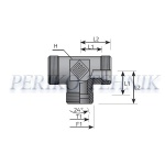 Equal T metric L12 M18x1,5 male