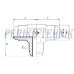 Kolmik JIC 7/8" vk