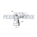 Nurk mutriga 90° JIC 3/4" sk-vk