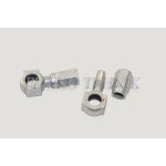 Küttevooliku ots 14mm (mutriga) 240-1104115, alumiinium