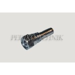 Straight female fitting ORFS 9/16" - DN06