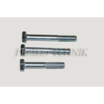 Hexagon head bolt M10x100 / Zn 8.8 DIN931