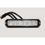 LED Strobo Light, amber 6xLED R65 R10