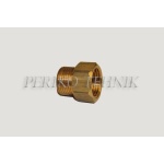 Pressure gauge adaptor, M20x1,5 male - 1/2" female