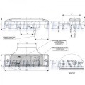 Side Marker Lamp LED 12/24 V with L-fixing (HORPOL)