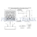 Suunatuli LED, esimene, LZD2239 (HORPOL)