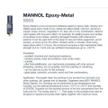 Epoksiidmetall 9905, 30 g / 24 ml (MANNOL)