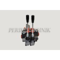 Hydraulic Valve 40L/min 2-sections, 1 floating (K16) (A-B 3/8"; P-T 1/2")