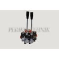 Hydraulic Valve 40L/min 2-sections, 2 floating (K16) (A-B 3/8"; P-T 1/2") (BADESTNOST)