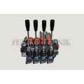 Hydraulic Valve 40L/min 4-sections, 2 floating (K16) (A-B 3/8"; P-T 1/2")