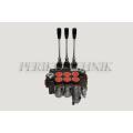 Hydraulic Valve 80L/min 3-sections, 1 floating (L12) (P-A-B 1/2"; T 3/4") (BADESTNOST)