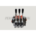 Hydraulic Valve 80L/min 3-sections, 1 floating (L12) (P-A-B 1/2"; T 3/4") (BADESTNOST)