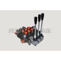 Hydraulic Valve 80L/min 3-sections, 3 floating (L12) (P-A-B 1/2"; T 3/4") (BADESTNOST)