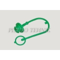 Protective Cap for Female Quick-coupling ISO 12.5 (1/2") (green)