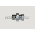 Adapter Male BSPP 1/2" - Swivel Female BSPP 1/4"