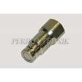Male Quick Coupling ISO-16028 10 FLAT, BSP 3/8" female thread