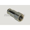 Male Quick Coupling ISO-16028 10 FLAT, BSP 3/8" female thread