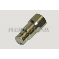 Male Quick Coupling ISO-16028 10 FLAT, BSP 1/2" female thread