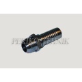 Straight male fitting JIC 1.1/16" - DN20