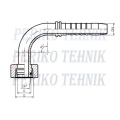 Pressots M14x1,5 90° DKOL08 - DN06